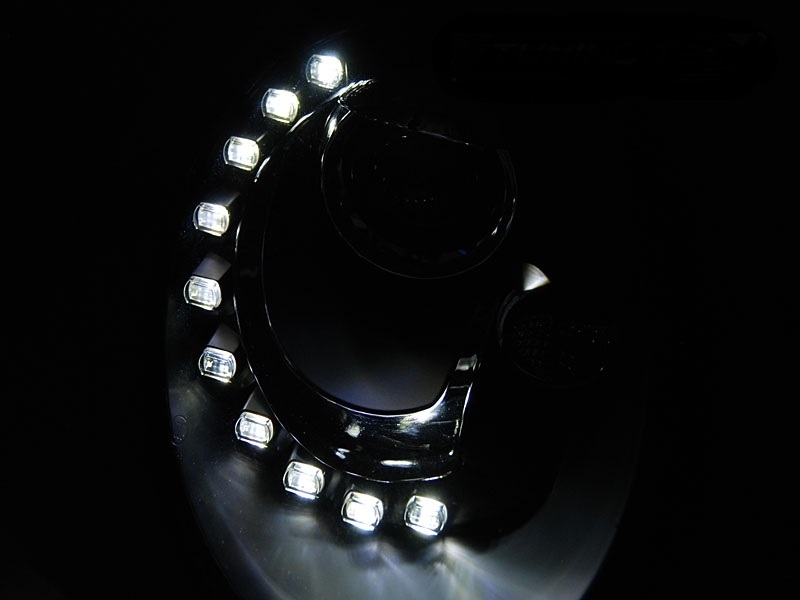 фото №2, Лампи фари vw new beetle 06-12r хром led