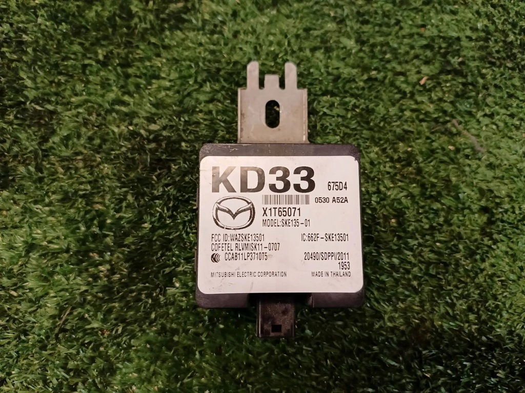 фото №1, Модуль keyless mazda cx-5 kd33675d4