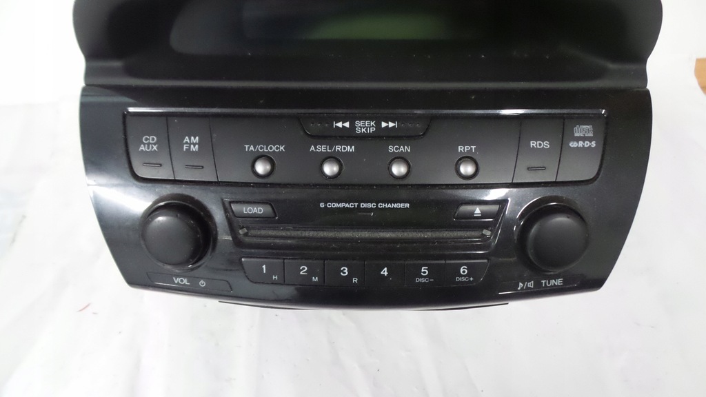 фото №1, Радио заводской honda fr-v frv 39100-sjd-g31