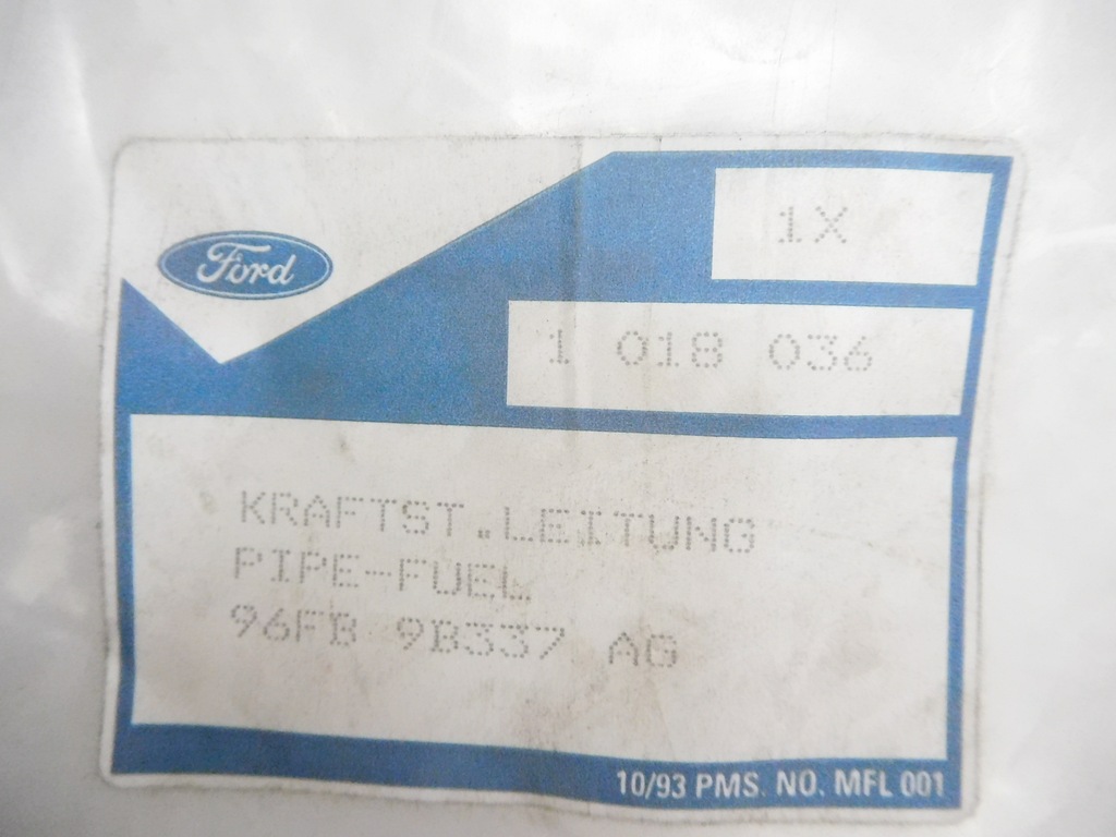 фото №7, Шланг паливний ford puma 1997-2001 оригінальний номер 1018036