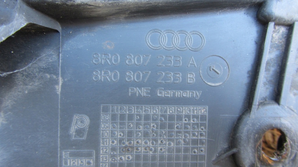 Dół низ защита плита бампера перед audi q5 8r0 2008- Киев