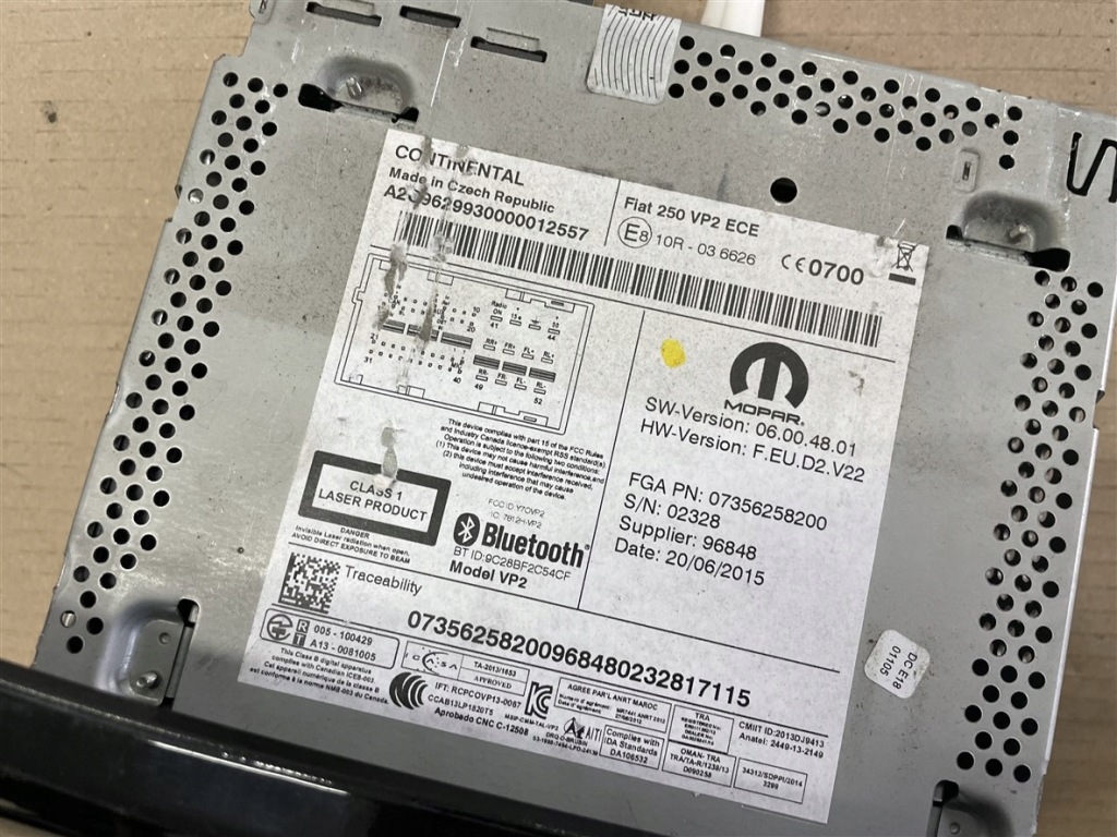 фото №9, Радио media 15-18r 07356258200 citroen jumper 3 iii lift