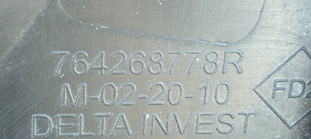 Молдинг порог правая dacia jogger 21- 764268778r Доставка