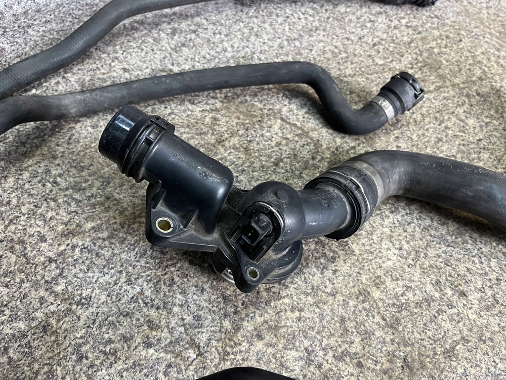 фото №6, Магістраль водяна електроклапан шланги дроти wody bmw x3 e83 2.5i m54 kpl