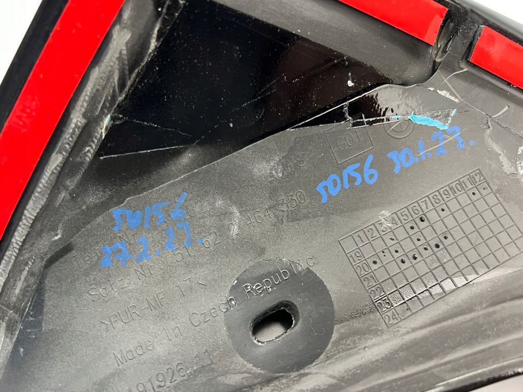 фото №8, Bmw x3 g01 козырёк спойлер спойлер крышки m-performance nowa