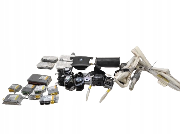 фото №14, Bmw 7 e65 lift 05- подушки безпеки ремені шторки безпеки модулі uk