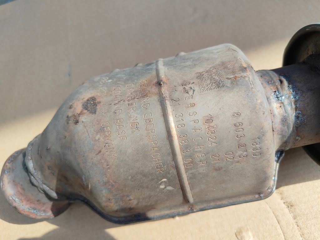 фото №10, Mini cooper s f56 f57 гаситель выхлоп kompletny катализатор b46