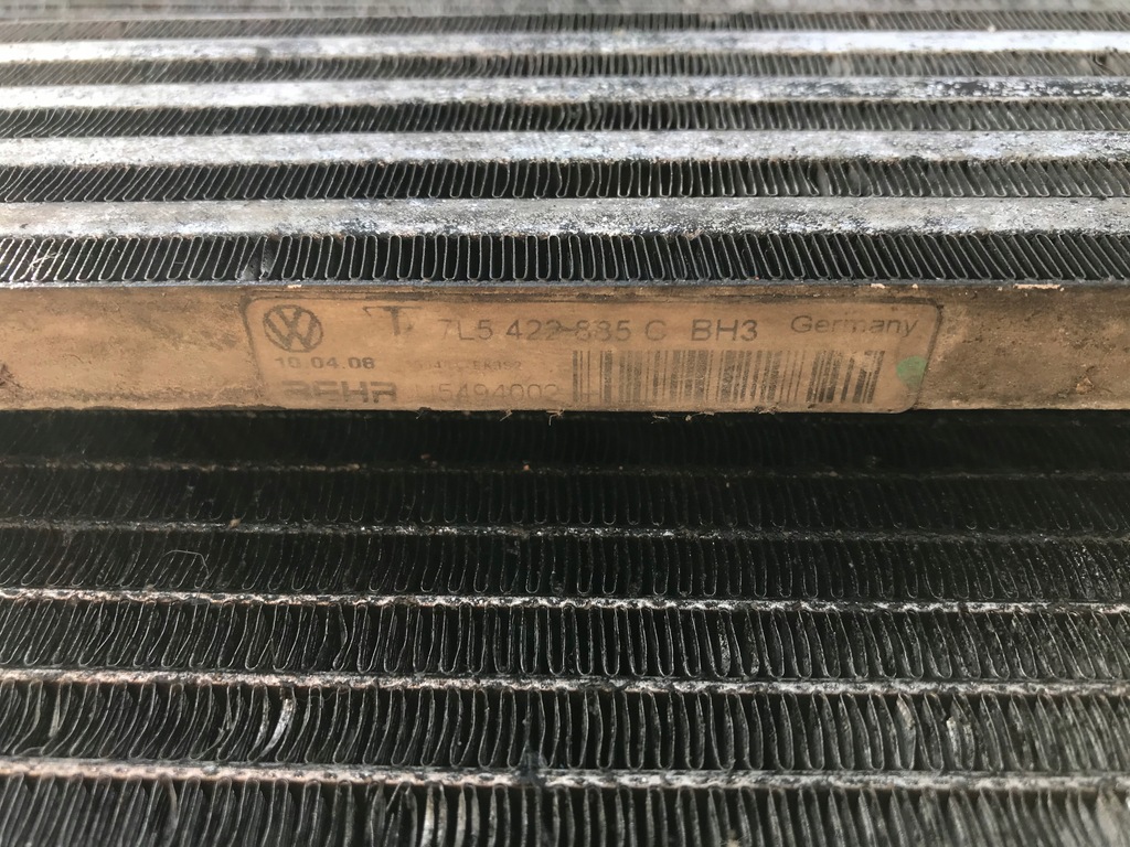 фото №8, Радіатор porsche cayenne 7l0121203g комплект