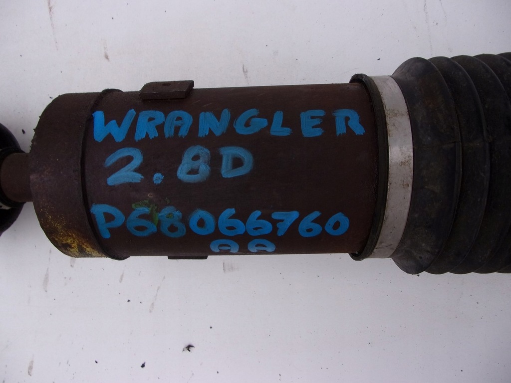 фото №5, Wał приводной jeep wrangler 2,8crd p68066760aa
