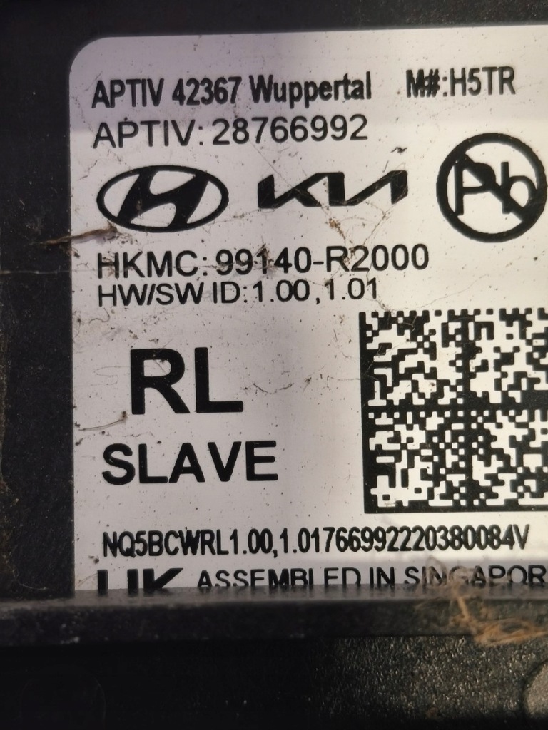 Kia sportage v датчик мертвого pola левый 99140-r2000 правый 99150-r2000 Цена