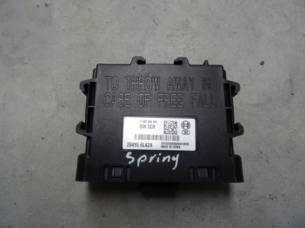 фото №1, Модуль блок керування dacia spring