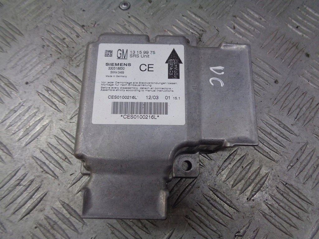 фото №1, Opel оригинальный номер 13159975