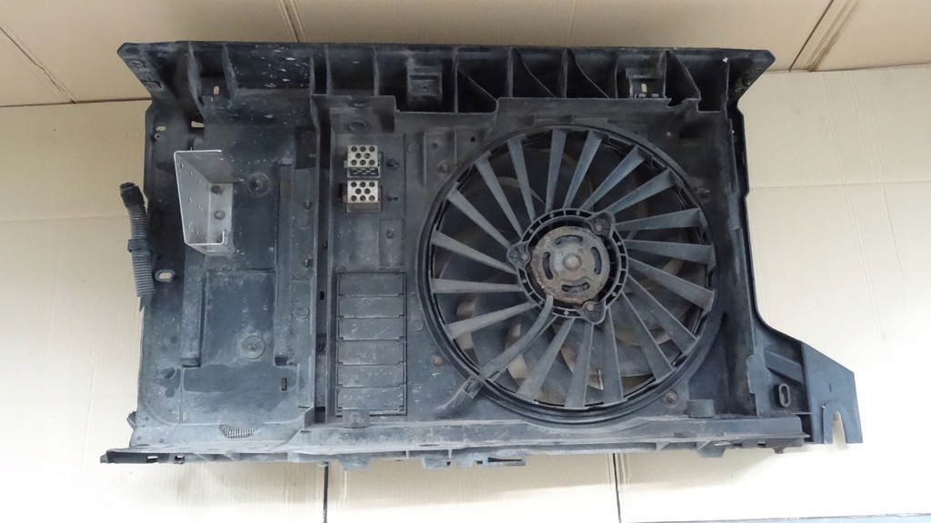 фото №12, Citroen c5 i 1.8 pas передний вентилятор радиатора 9627884480