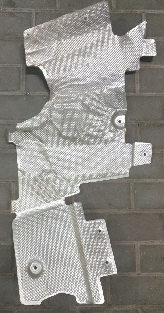 фото №1, Audi r8 4.2 fsi 2006-2010 защита тепловая плита