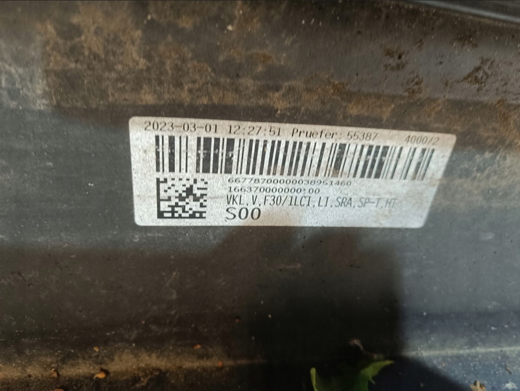 фото №7, Бампер bmw 3 f30 f31 sport line lift 15+ перед nr n551