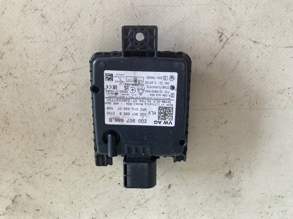 фото №1, Радар distronic acc vw audi 2q0907686b