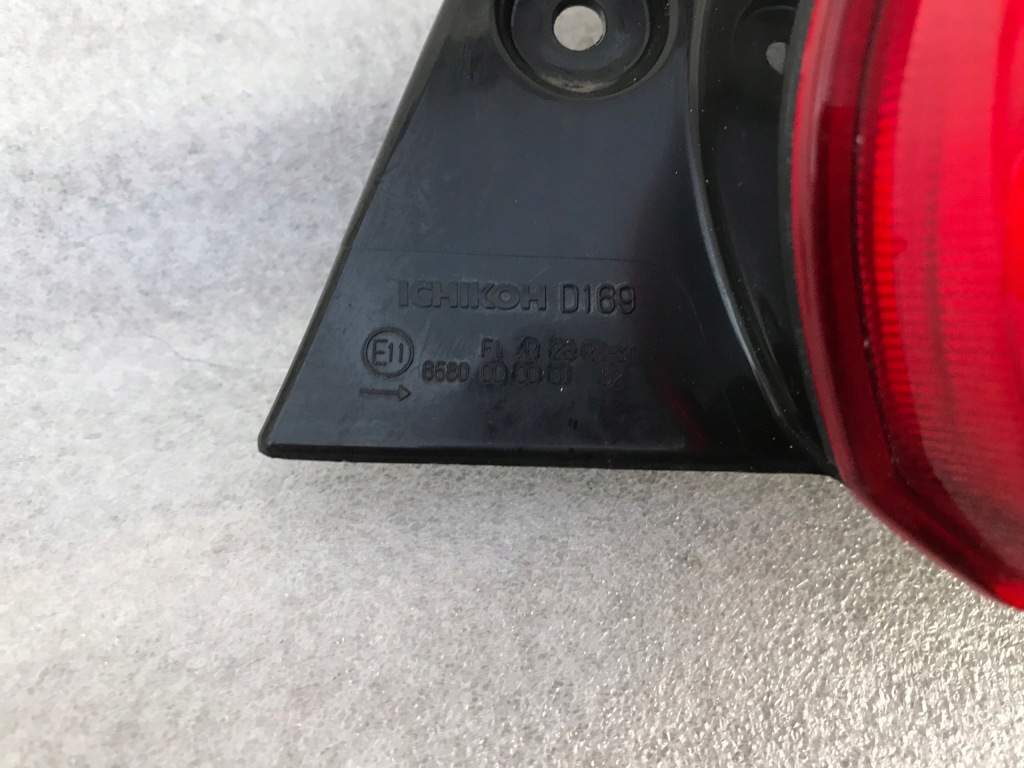 фото №4, Mitsubishi space star ii lift лампа задняя правая eu