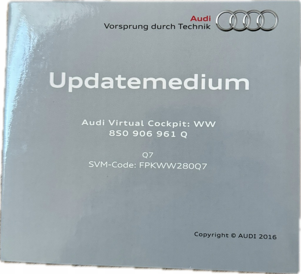 фото №1, Карта памяти sd audi q7 8s0906961q