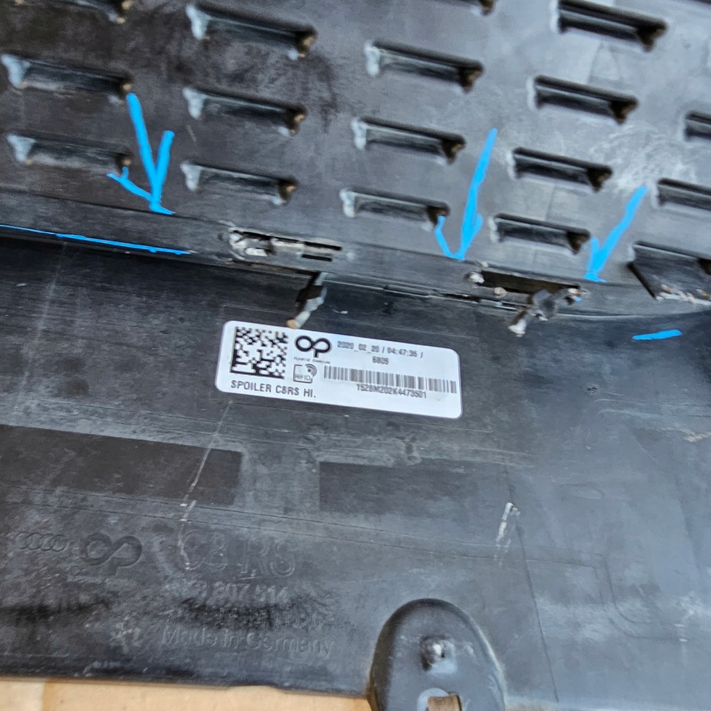 фото №13, Audi rs7 4k8 2019- спойлер накладка диффузор задняя задний 4k8807514