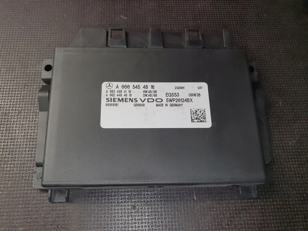 фото №1, Модуль блок керування коробки mercedes a0005454816