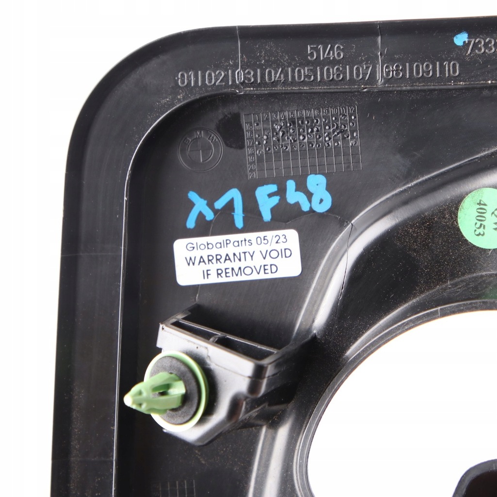 фото №11, Bmw x1 f48 гачок кронштейн вушко стійка задня ліва 7333467