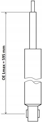 фото №6, Амортизатор kyb 343836 dacia logan 13- задняя