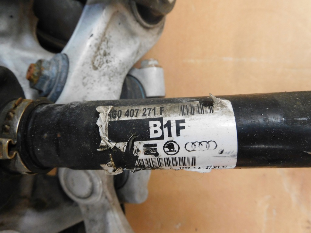 фото №9, Audi rs6 c7 4g поворотний кулак ліва перед комплектна важелі ступиця привідний вал