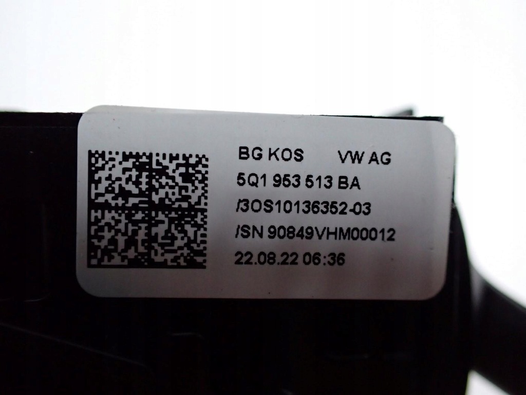 фото №9, Рычаг переключатель лента комбинированный 5q1953507gb 5q1953513b seat tarraco 22r