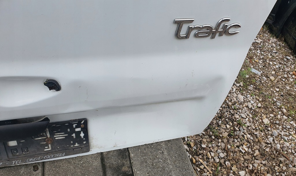 фото №6, Крышка багажника задняя задняя renault trafic ii