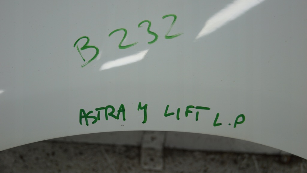фото №6, Крила лівий перед opel astra j lift