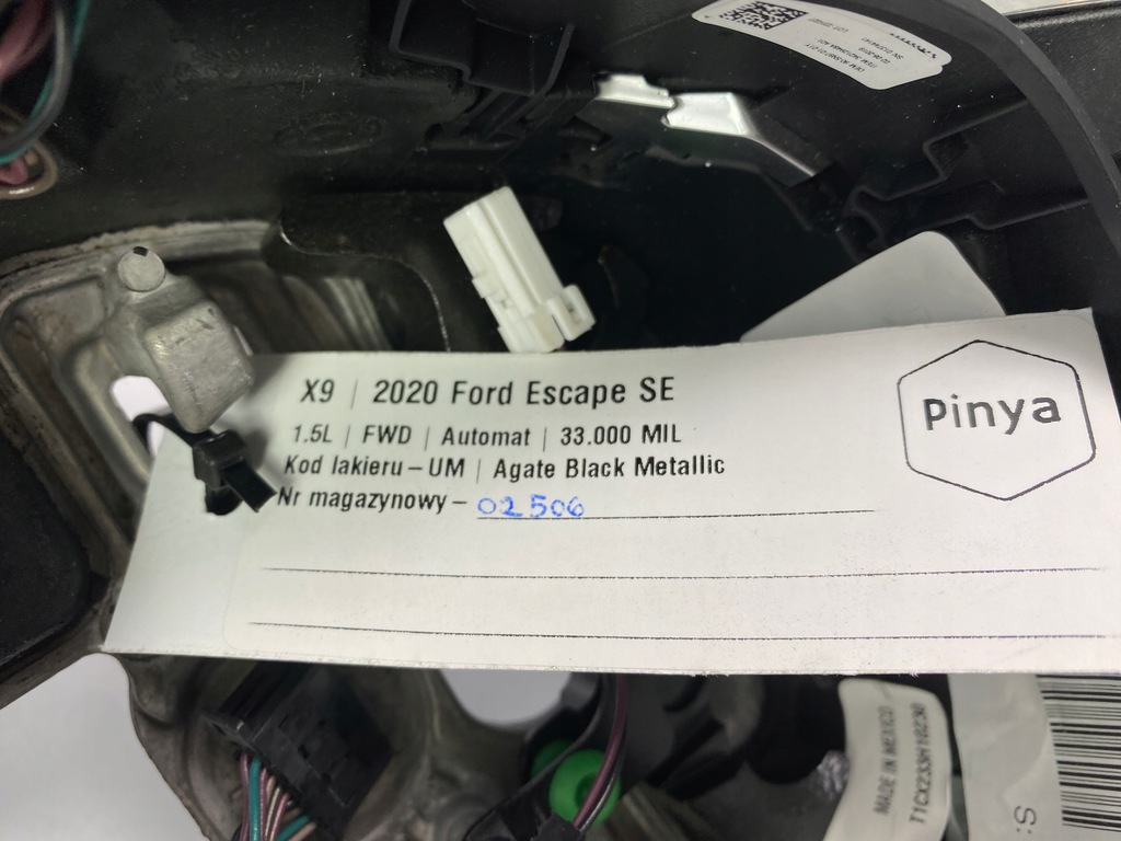 фото №5, Воздуховод ford escape 2020+ usa kuga mk3