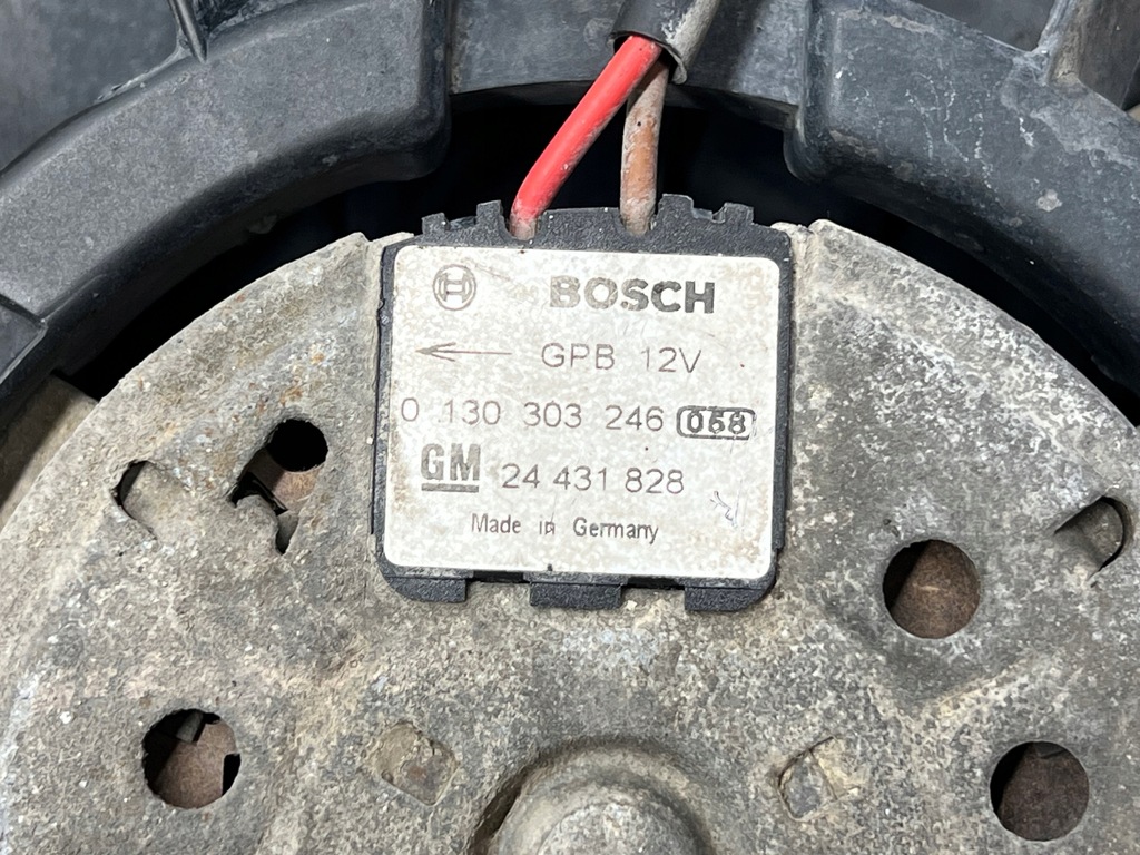 фото №5, Opel astra g ii zafira a вентилятор кондиционера 2.2 16v z22se 9157709 fc