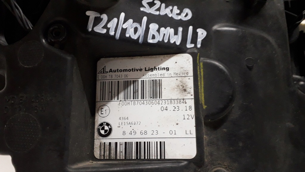 Bmw x3 g01 x4 g02 лампа левая передняя адаптивный led 8496823 -01 Оригинал
