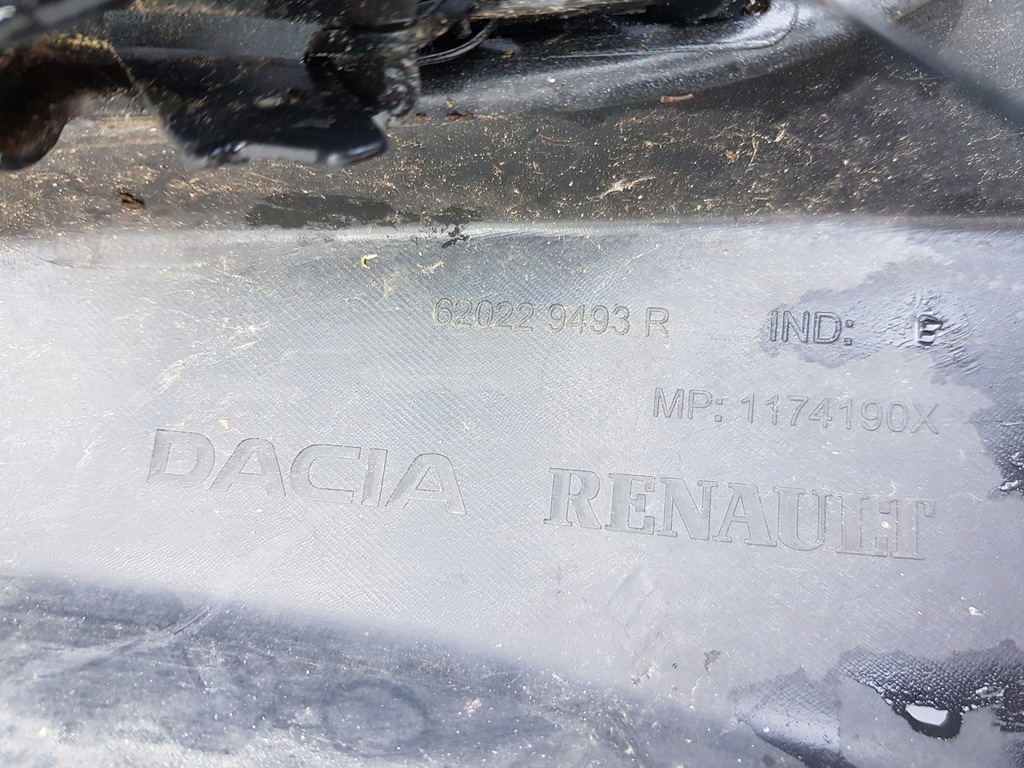 фото №14, Dacia logan sandero 2 ii 12-15 бампер перед