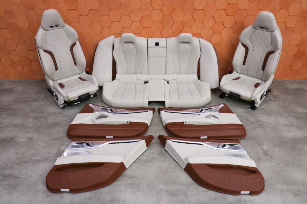 фото №1, Bmw m8 f93 g16 салон сиденья заднее сиденье обшивки individual вентиляция tartufo