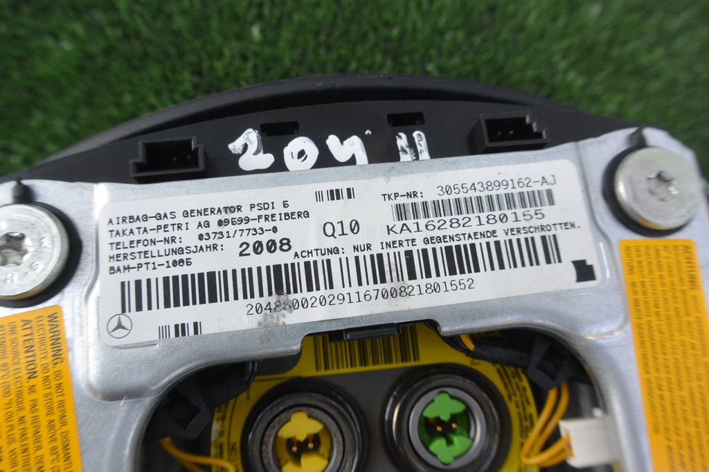 фото №7, Подушка безпеки подушка водія mercedes c-klasa w204