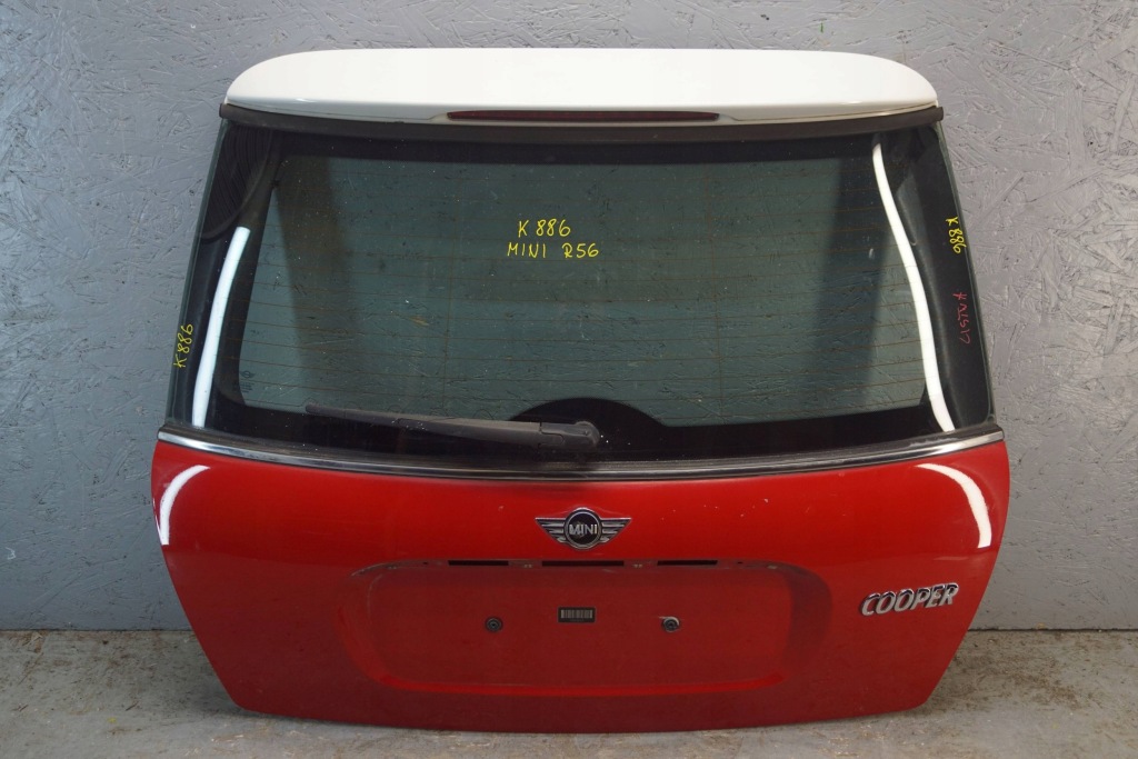 Mini cooper r56 кришка багажника задня k886 Ціна