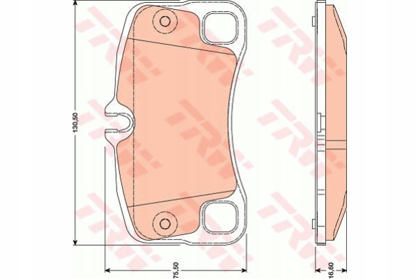 фото №12, Trw gdb1792 набор тормозных колодок тормозных, тормоза дисковые