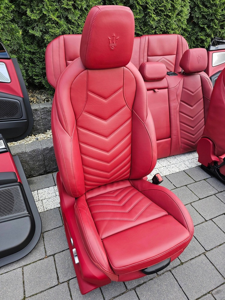 фото №7, Maserati grecale m 182 середина сидіння заднє сидіння обшивки idealny!