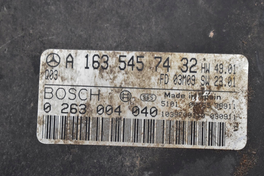 Блок керування модуль pdc a1635457432 mercedes ml w163 4matic рестайлінг  01-05 Зі Шроту