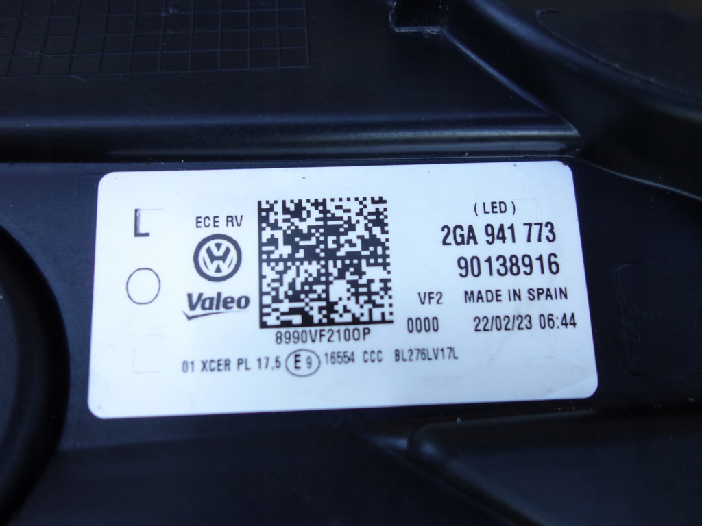 фото №8, Full led vw t-roc 2ga левый хороший