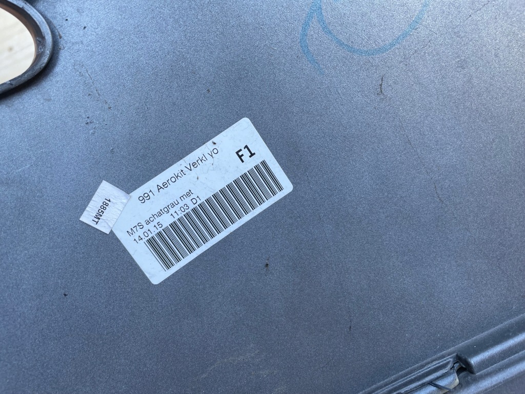 Porsche carrera 911 991 gts aero kit бампер перед 9915l5982 oryg с Разборки