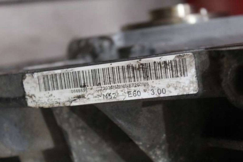 фото №5, Блок dół двигателя wał n52b30af bmw e60 e61 3.0i 258 km 03-07