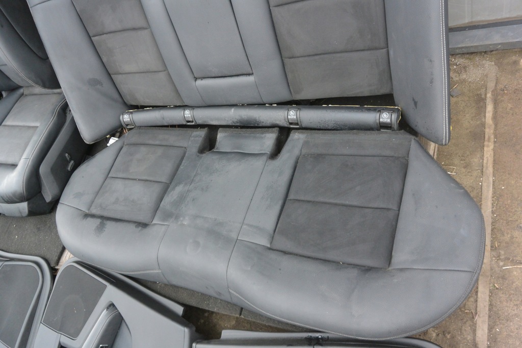 фото №9, Mercedes w212 сиденья заднее сиденье alcantara кожа sedan