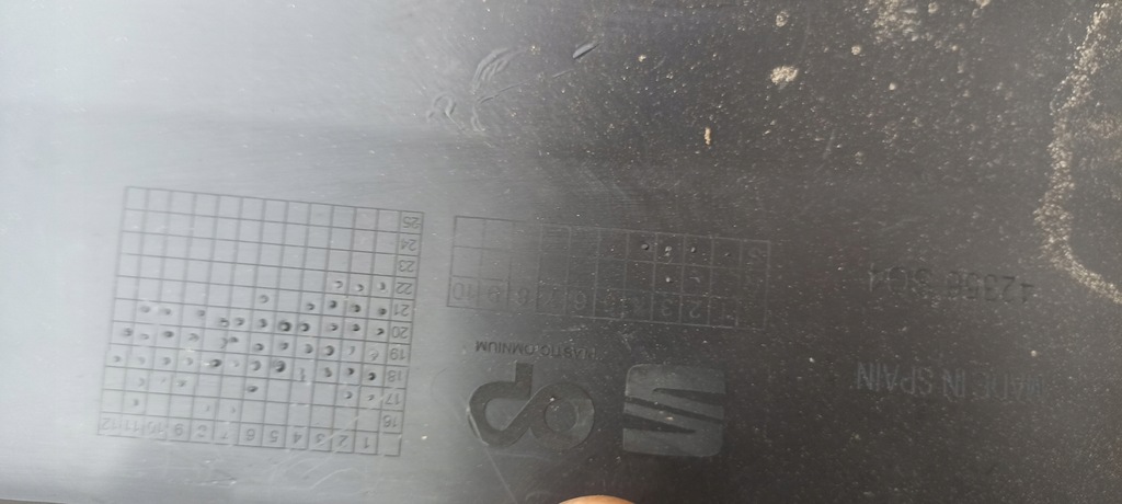 фото №9, Бампер задняя задний накладка seat arona 6f9 6f9807425 оригинал