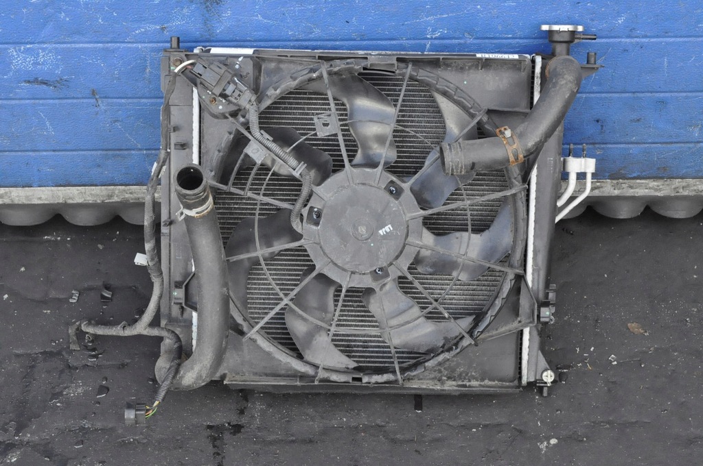 фото №1, Hyundai ix35 вентилятор радиатора комплект радиатор