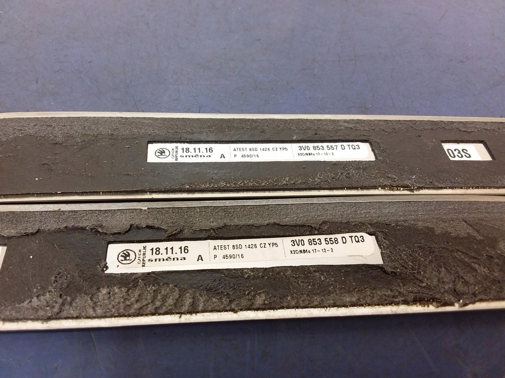 фото №4, Skoda superb молдинг декоративна поріг 3v0853814d