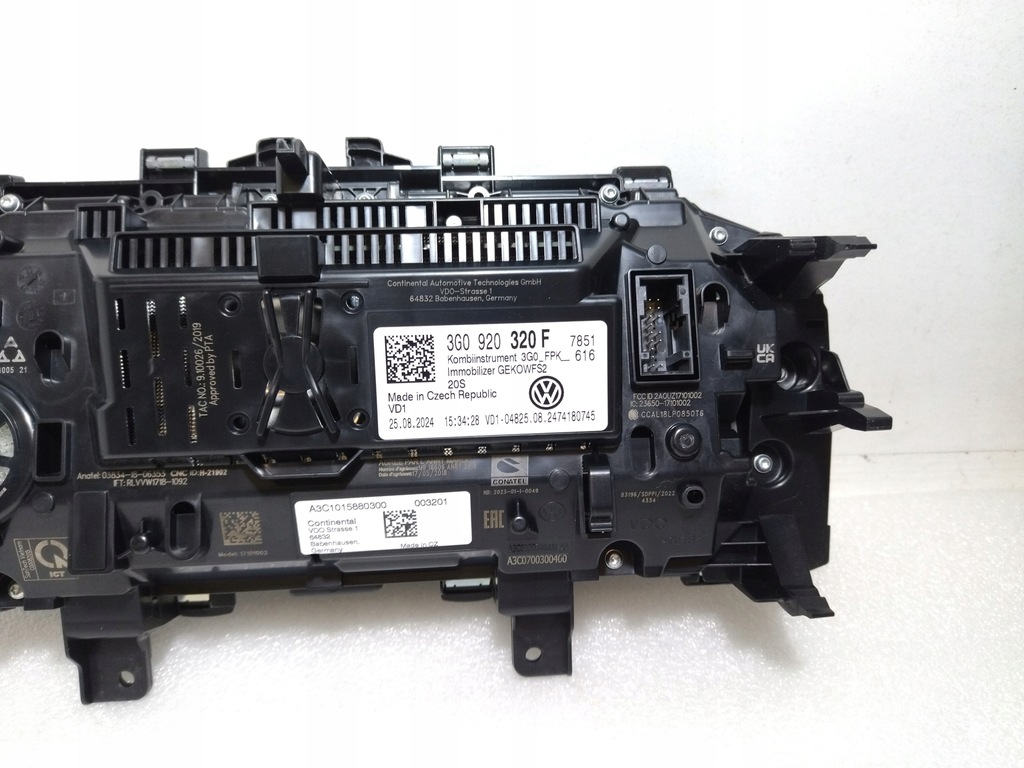 фото №8, 3g0920320f прилади віртуальний cockpit лічильник w passat b8 2016+ vw arteon 2019+