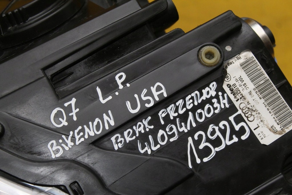 фото №12, Лампа лівий перед audi q7 bixenon 4l0941003a