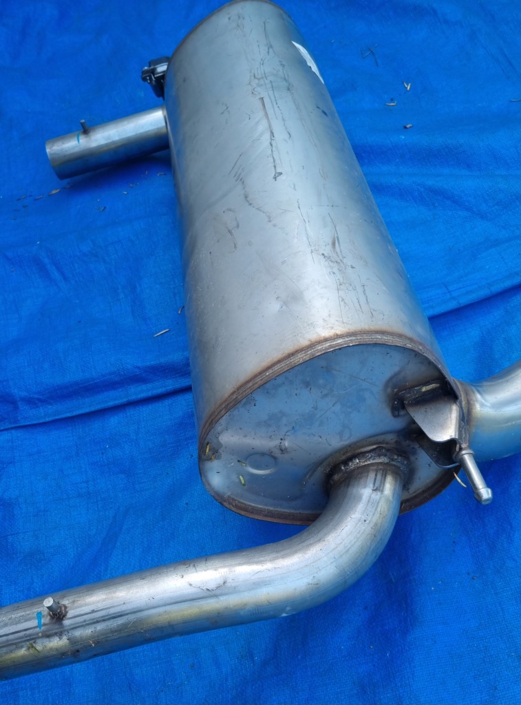 фото №8, Bmw 3 f30 f31 4 f32 f33 f34 гаситель труба выхлопная выхлоп